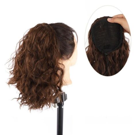 Extension per capelli a coda di cavallo innovativa con tecnica a coulisse