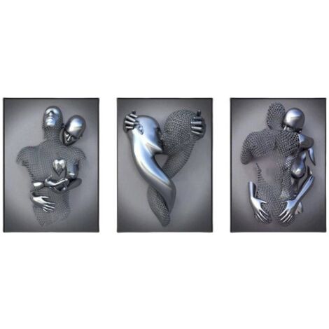 Arte astratta da parete, statua, camera da letto, soggiorno, dipinto decorativo (1/4)