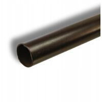 Stahlrohr - 120 cm - Wenge - Strapazierfähig - Modernes Design - Ideal für Geländer und Balustraden