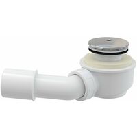 Alcaplast Ablaufgarnitur 85 mm verchromt extra flach Siphon für Duschwannen