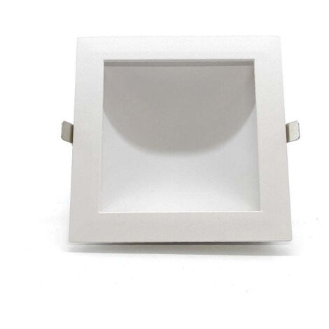 Downlight LED Empotrable Regulable 6W Cuadrado con Led Oculto y Corte 95 x 95 mm (1/2)