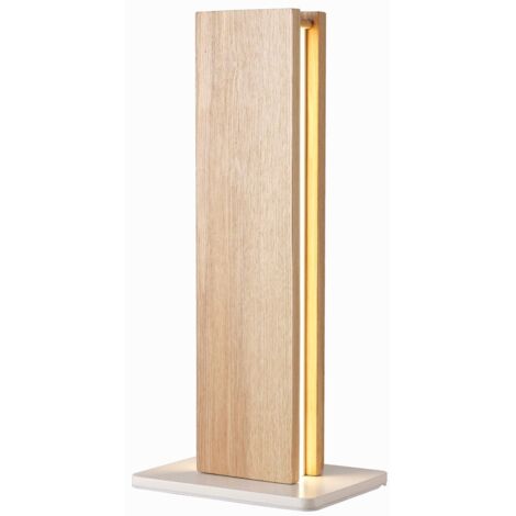 LAMPARA DE MESA MADERA 15W 3000K (1/3)