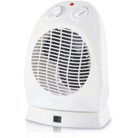 Calefactor Eléctrico Oscilante, Termoventilador 2000W con 3 niveles y Termostato