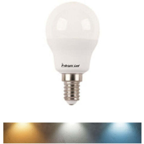 Bombilla Esférica LED E14 6w Cambio de Tono con Memoria