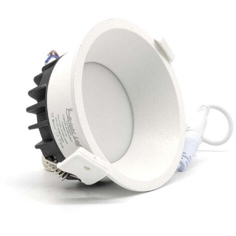 Downlight Led Empotrable Redondo Blanco 7w 3000k Corte 82 mm (1/5)