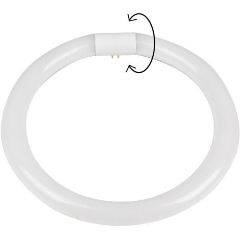 Tubo Led Circular G10Q 23W 400 mm diámetro conexión directa a red (1/2)