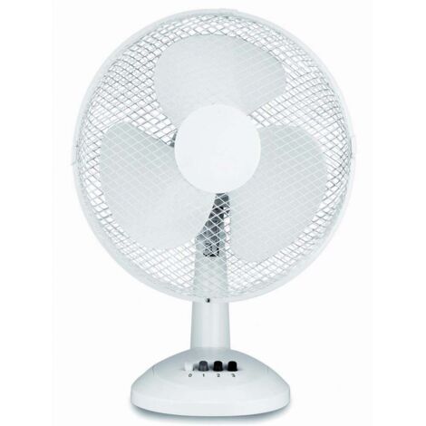 Ventilador de Sobremesa 50W Oscilante con Aspas de 40 cm y 3 Velocidades (1/4)