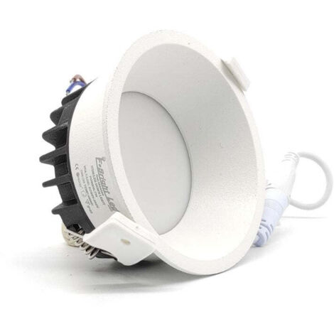 Downlight Led Empotrable Redondo Blanco 10w 3000k Corte 112 mm (1/5)