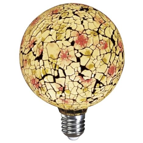 Bombilla Decorativa LED Globo G125 Tiffany Rosa E27 4W (1/6)