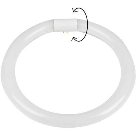 Tubo Led Circular G10Q 11W 215 mm diámetro conexión directa a red (1/2)