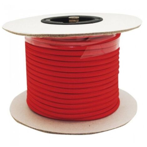 Cable Eléctrico Textil sección de 2x0,75 mm -Varios Colores Rollo 25m