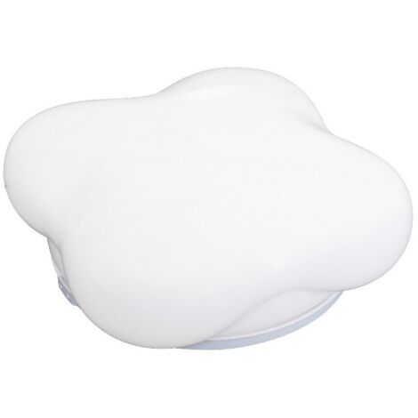 Plafón LED 24W Nube Blanca con Cambio de Tono para Dormitorios Infantiles (1/3)