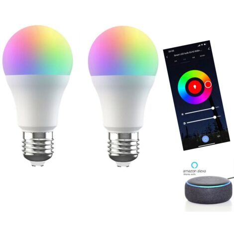 Bombilla Estándar Inteligente Led Wifi A60 9W RGBW y CTT ( 2700K-6500K ) (1/4)