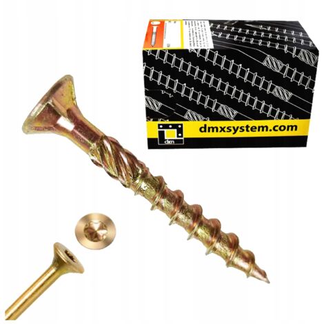 Vis à bois 5x40 - Torx coniques - 200 pièces - Résistant et durable - Idéal pour vos projets de bricolage