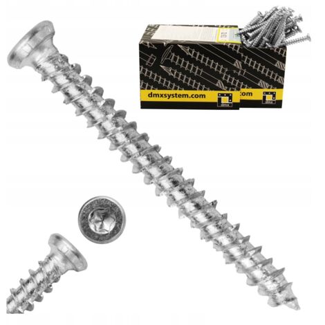 Vis à tôle coniques Torx - 7,5x92 mm - 100 pièces - Résistantes et durables - Idéales pour menuiserie (1/5)