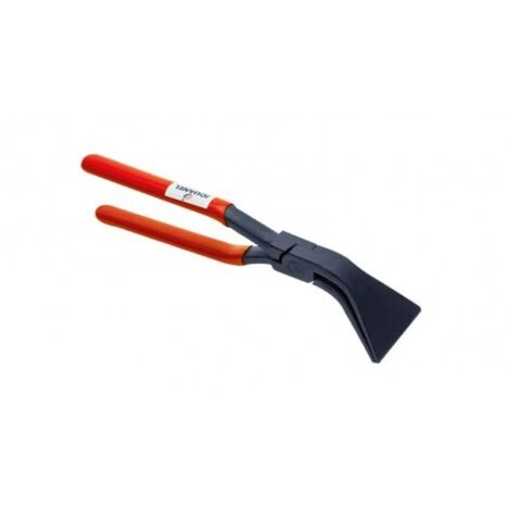 Pince A Tole Jouanel Coudee 45 Degres, Largeur 60 mm, Pince De Couvreur Pour Pliage