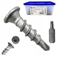 Vis auto-perceuses 5x22 Torx - Métal - 1000 pièces - Résistantes et pratiques - Idéales pour vos projets
