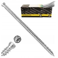 Vis à tôle Torx - 7,5x152 mm - 100 pièces - Résistantes et durables - Idéales pour la construction