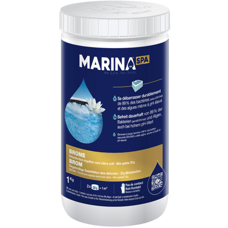 Désinfectant Brome Spa Marina Désinfection Douce Au Brome Pour Spa - Générique