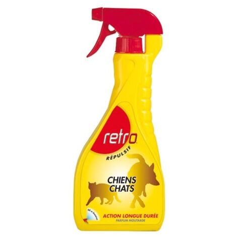Répulsif chiens-chats 500 ml – Formule parfumée à effet olfactif – Crée une barrière répulsive efficace – Préventif contre salissures – Acto (1/5)