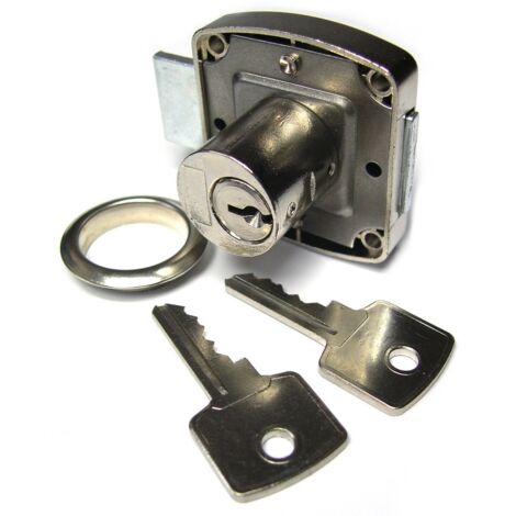 Serrure en applique cylindre l  44 x l  40 - axe 20 - Strauss Vonderweidt (1/2)