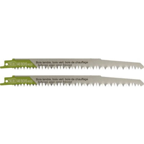 Lame De Scie Sabre Classique Bois 230   5 - 6,5 Mm (1/2)
