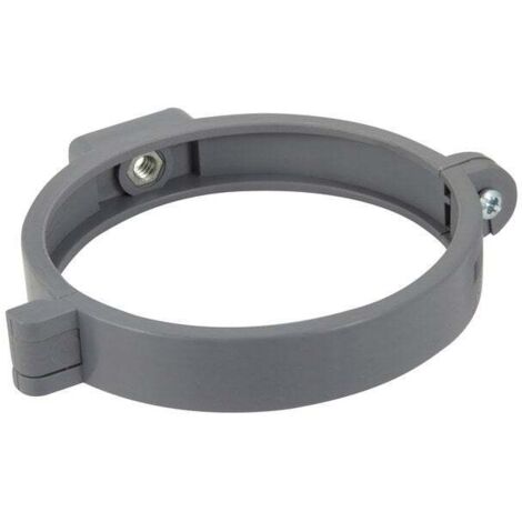 Girpi – Collier de serrage articulé pour tuyau PVC 100 mm – Fixation rapide et sécurisée – Résistant aux chocs – Pour réseaux d'évacuation (1/5)