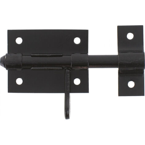 Torbel – Verrou à bouton D14 noir – Longueur cylindre 14mm – Sécurité renforcée – Pour portes et fenêtres – Design robuste (1/3)