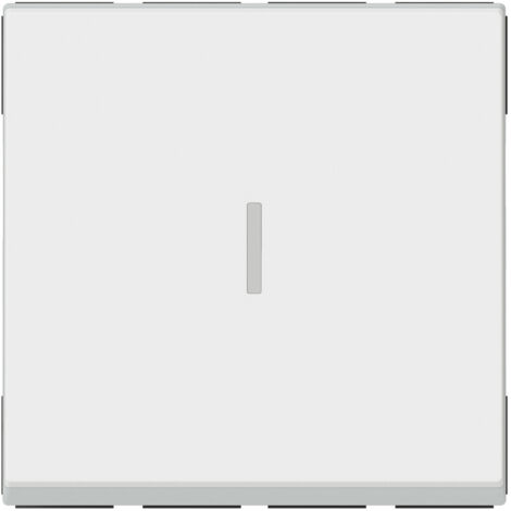 Legrand – Interrupteur permutateur 10A 2 modules à composer – Installation encastrée rapide – Compatible avec gamme Mosaic – Blanc