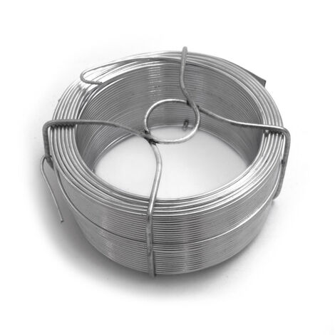 Fil métallique zingué 0,9 mm – Bobine 50 m pour usage intensif – Résistance à la corrosion – Pour chantiers humides – Filgraf (1/5)