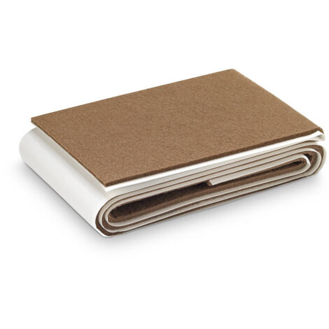 Patin en feutre - Plasfix - Marron - 1000x85mm - Adhésif - Protecteur (1/3)