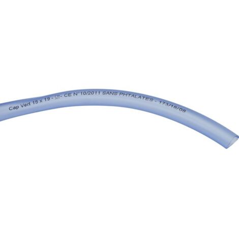 Tuyau cristal Cap Vert - Longueur 50 m - Diamètre intérieur 15 mm - Extérieur 19 mm (1/5)