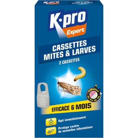 Kapo Expert 2 Cassettes Mites & Larves - Antimites (1/5)