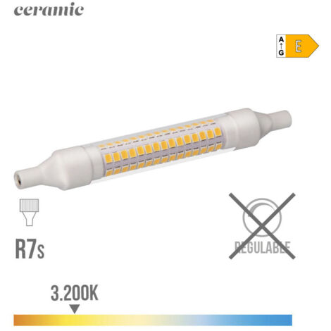 Ampoule LED EDM Linéaire 118mm R7S 9W 1150lm 3000K Lumière Chaude 118xØ16mm (1/3)