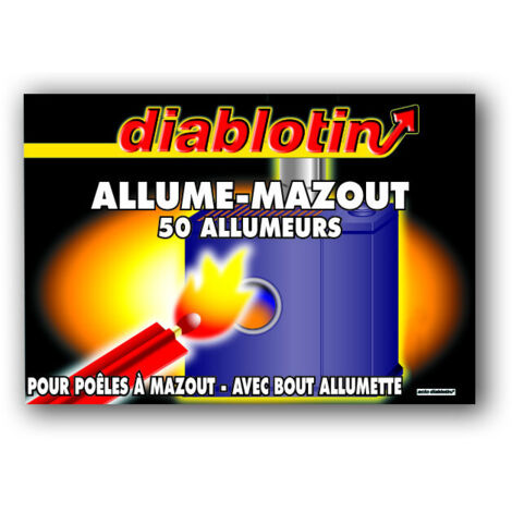 Allume-mazout pour poêles à mazout - boîte 50 allumeurs (1/2)