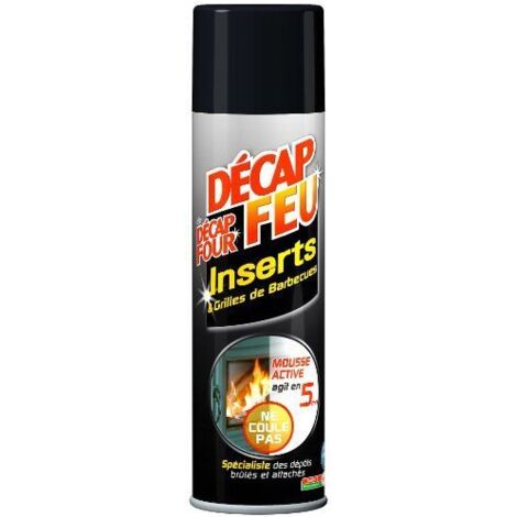 Décapant - DECAP'FOUR - Décap Feu - 500 ml - Pour insert de cheminée - Grille de barbecue (1/2)