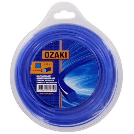 Greenstar 3939 Coque fil nylon carré Ozaki 30 m x 3,00 mm (1/2)