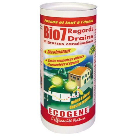 Nettoyant Canalisations & Fosses Septiques Bio 7 Regards