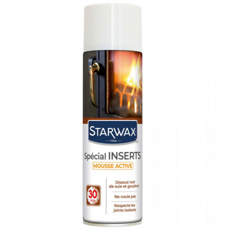 Mousse nettoyante spécial inserts de cheminée - 500ml - STARWAX (1/2)