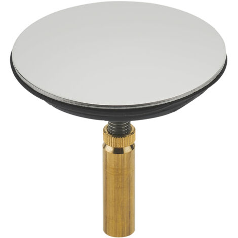 Clapet inox diamètre 44,5 mm pour vidage de baignoire (1/2)