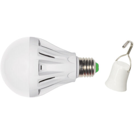 Ampoule LED E27 7W 6400K 300Lm – Anti-coupure – Autonomie 6h – Durée de vie 25000h – Angle de diffusion 120° – FOX (1/8)