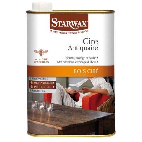 Cire antiquaire liquide - chêne clair - 500 mL (1/2)