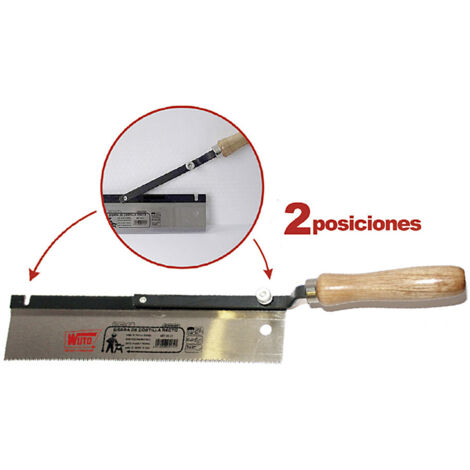 Serrule réversible - EDM - 250 x 50 mm - Multicolore - Découpe facile - Outil bricolage (1/3)