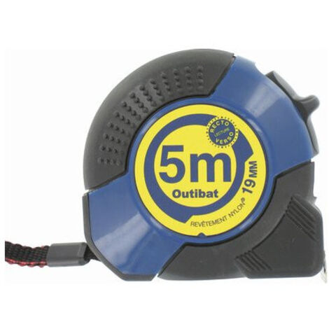 Mesure Bi-matière Pro Outibat - Longueur 5 m (1/4)