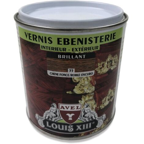 Vernis - LOUIS III - Incolore - 500 mL - Brillant - Polyuréthane - Intérieur/Extérieur (1/4)