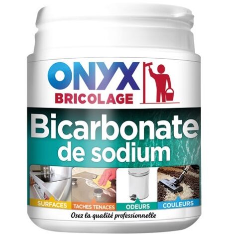 Bicarbonate de soude - ONYX - 500g - Hygiène cuisine - Détergence maison - Blanc (1/5)