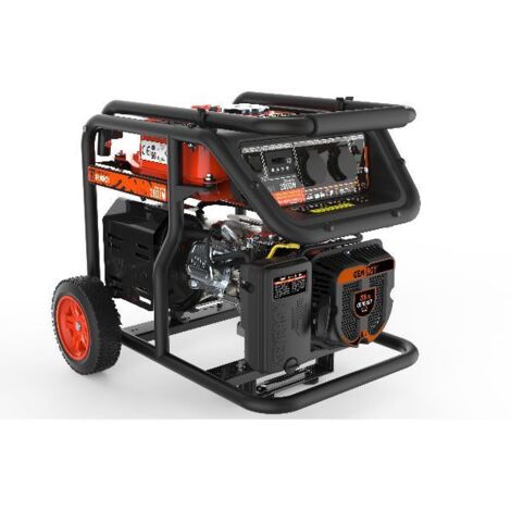 Groupe électrogène 2800W 230V essence – Démarrage manuel – Inverter pour chantiers humides – Autonomie 8h – Puissance sonore 58dB – Genergy (1/5)