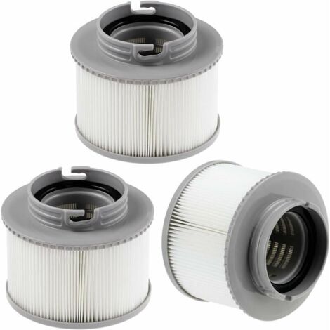 3 Pièces Filtre pour Mspa FD2089, Cartouche Filtrante Mspa, Réutilisable Cartouche Filtre Spa Lite pour Mspa Tous Modèles Piscines Gonflables (1/5)