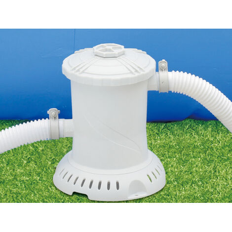Habitat Et Jardin – Filtre à cartouche 2.3 m3/h – Tension 220-240V – Puissance 65W – Indice d'étanchéité IPX7 – Cartouches type D – Entretien facile