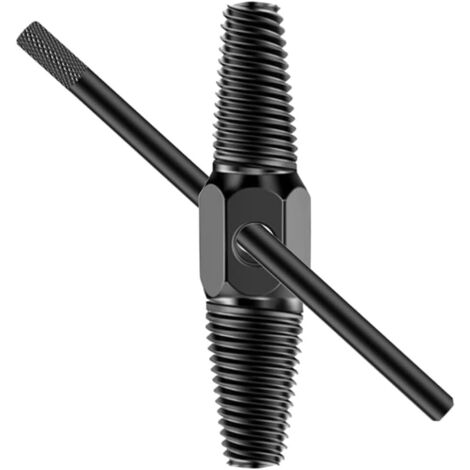 Extracteur de vis de tuyau à double tête, tuyau d'eau, vis endommagées, fentes cassées, outil de retrait pour tuyaux de robinet de valve de 1/2" et 3/4 (1/5)